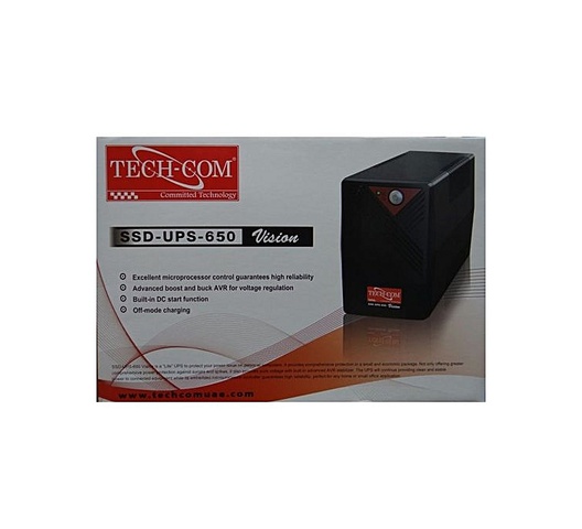 Tech-Com SSD UPS 650VA 