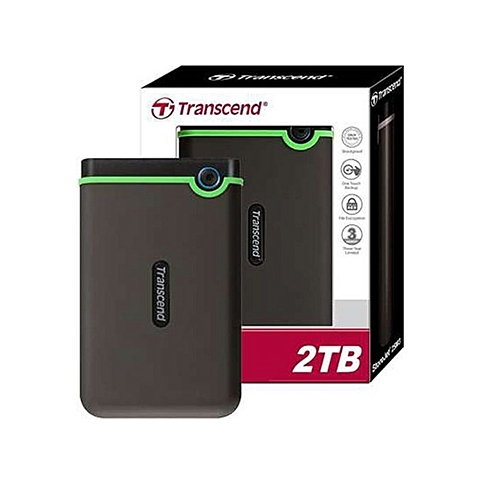 Transcend 2TB USB 3.1 Portable External Hard Drive 25M3 StoreJet