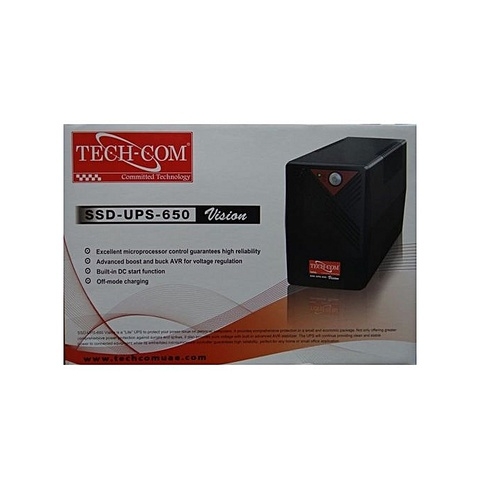 Tech-Com SSD UPS 650VA 